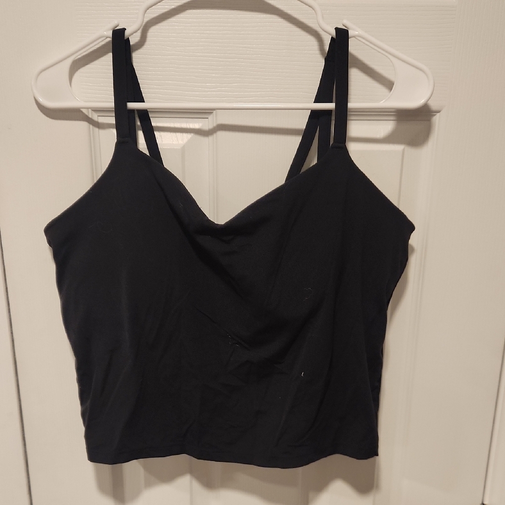 NWOT All In Motion Strappy Cropped Tank